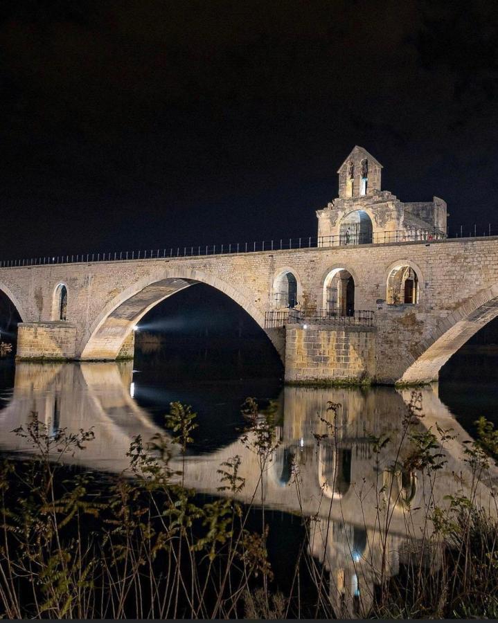 Chambre D'Hotes Les Cypres De L'Ile Avignon Luaran gambar